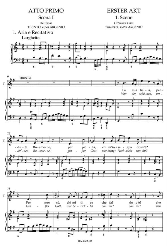 Imeneo Hwv 41 Vocal Score